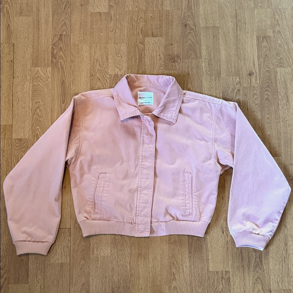 Celebrity Pink Blush Jacket